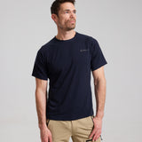 Bornholm Merino/Tencel T-shirt Men - Midnight blue
