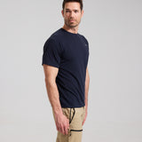 Bornholm Merino/Tencel T-shirt Men - Midnight blue