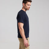 Bornholm Merino/Tencel T-shirt Men - Midnight blue