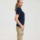 Bornholm Merino/Tencel T-shirt Women - Midnight blue