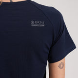 Bornholm Merino/Tencel T-shirt Women - Midnight blue