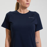Bornholm Merino/Tencel T-shirt Women - Midnight blue