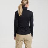 Pyrenees Fleece Sweater Women - Black GPS