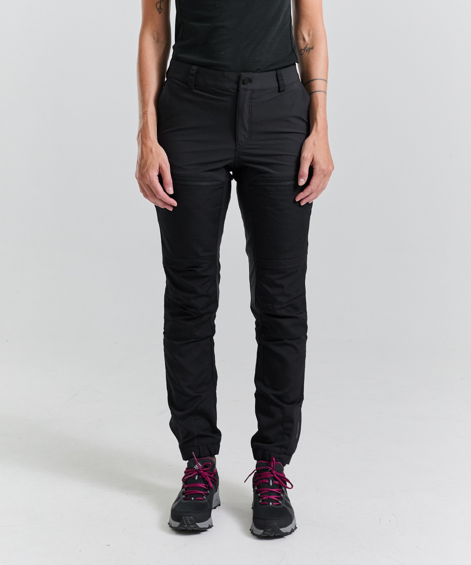 Harzen Outdoor Pants Women - Black GPS