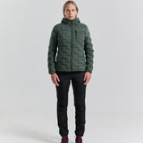 Wadden Sea Down Jacket Women - Forest Base