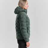 Wadden Sea Down Jacket Women - Forest Base