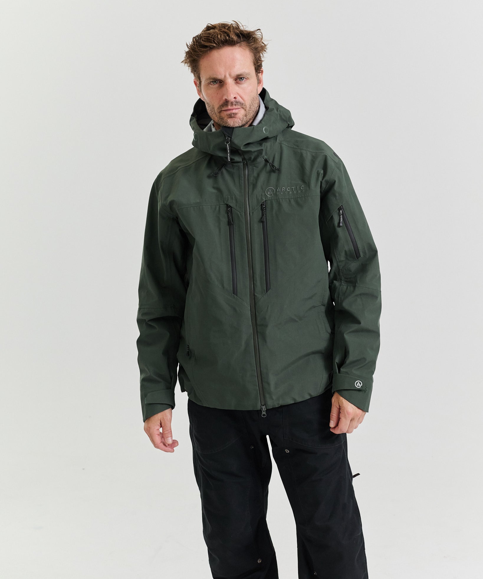 Matterhorn shell jacket Men - Forest Base