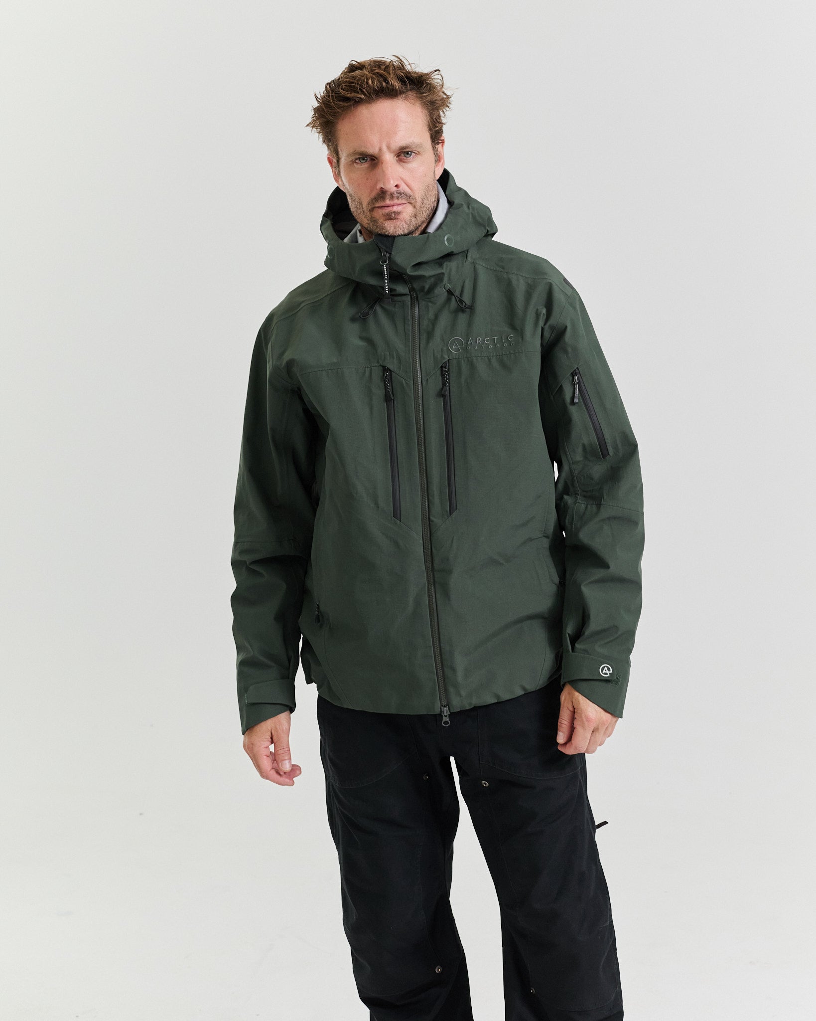 Matterhorn shell jacket Men - Forest Base