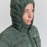 Wadden Sea Down Jacket Women - Forest Base