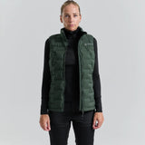 Wadden Sea Down Vest Women - Forest Base
