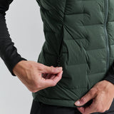 Wadden Sea Down Vest Women - Forest Base