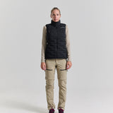 Wadden Sea Down Vest Women - Black GPS