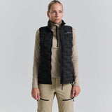 Wadden Sea Down Vest Women - Black GPS