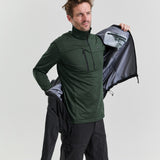 Pyrenees Fleece Sweater Man - Forest Base