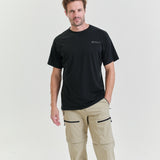 Bornholm Merino/Tencel T-shirt Men - Black GPS