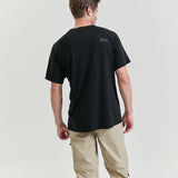 Bornholm Merino/Tencel T-shirt Men - Black GPS