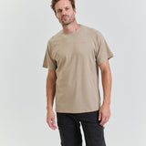 Bornholm Merino/Tencel T-shirt Men - Nomad Sand
