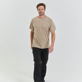 Bornholm Merino/Tencel T-shirt Men - Nomad Sand