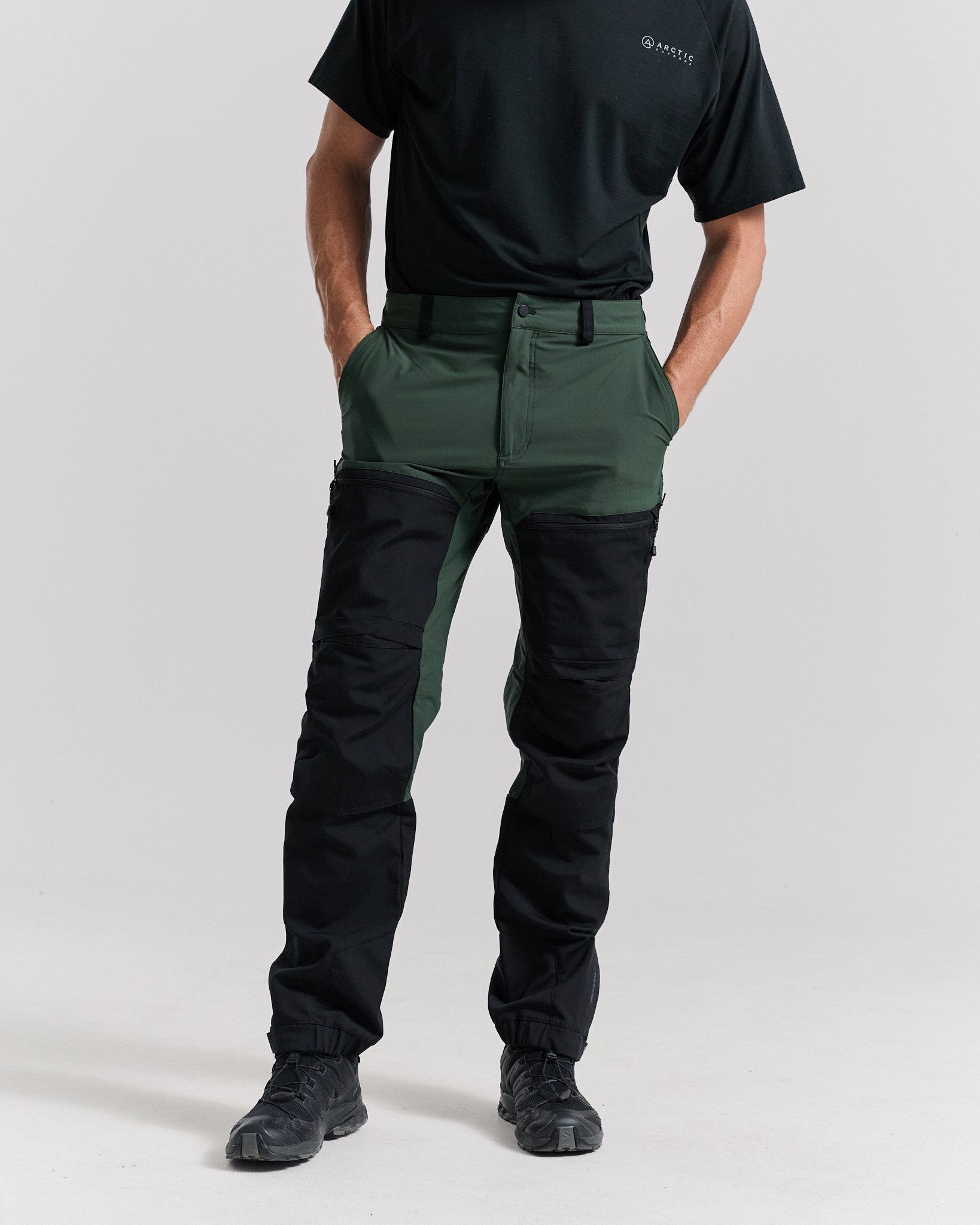 Harzen Outdoor Pants Men - Forest Base