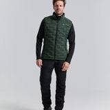 Wadden Sea Down Vest Man - Forest Base