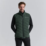 Wadden Sea Down Vest Man - Forest Base