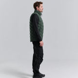 Wadden Sea Down Vest Man - Forest Base