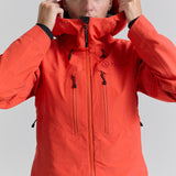 Matterhorn Shell Jacket Women - Red Sunset