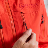Matterhorn Shell Jacket Women - Red Sunset