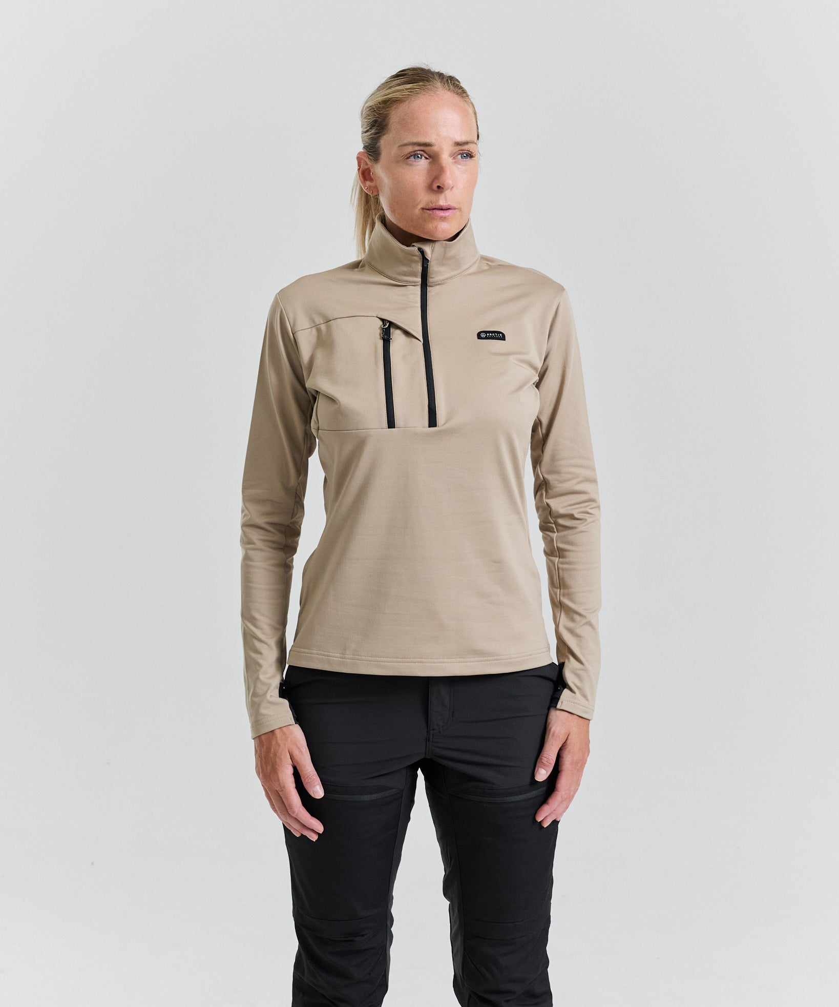 Pyrenees Fleece Sweater Women - Nomad Sand