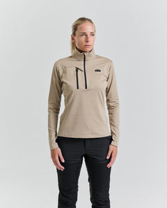 Pyrenees Fleece Sweater Women - Nomad Sand