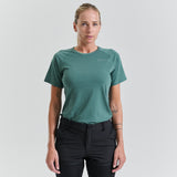 Bornholm Merino/Tencel T-shirt Women - Atlantic Mineral