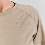 Bornholm Merino/Tencel T-shirt Women - Nomad Sand