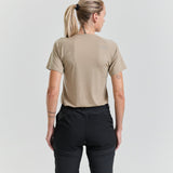 Bornholm Merino/Tencel T-shirt Women - Nomad Sand