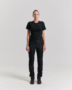 Bornholm Merino/Tencel T-shirt Women - Black GPS