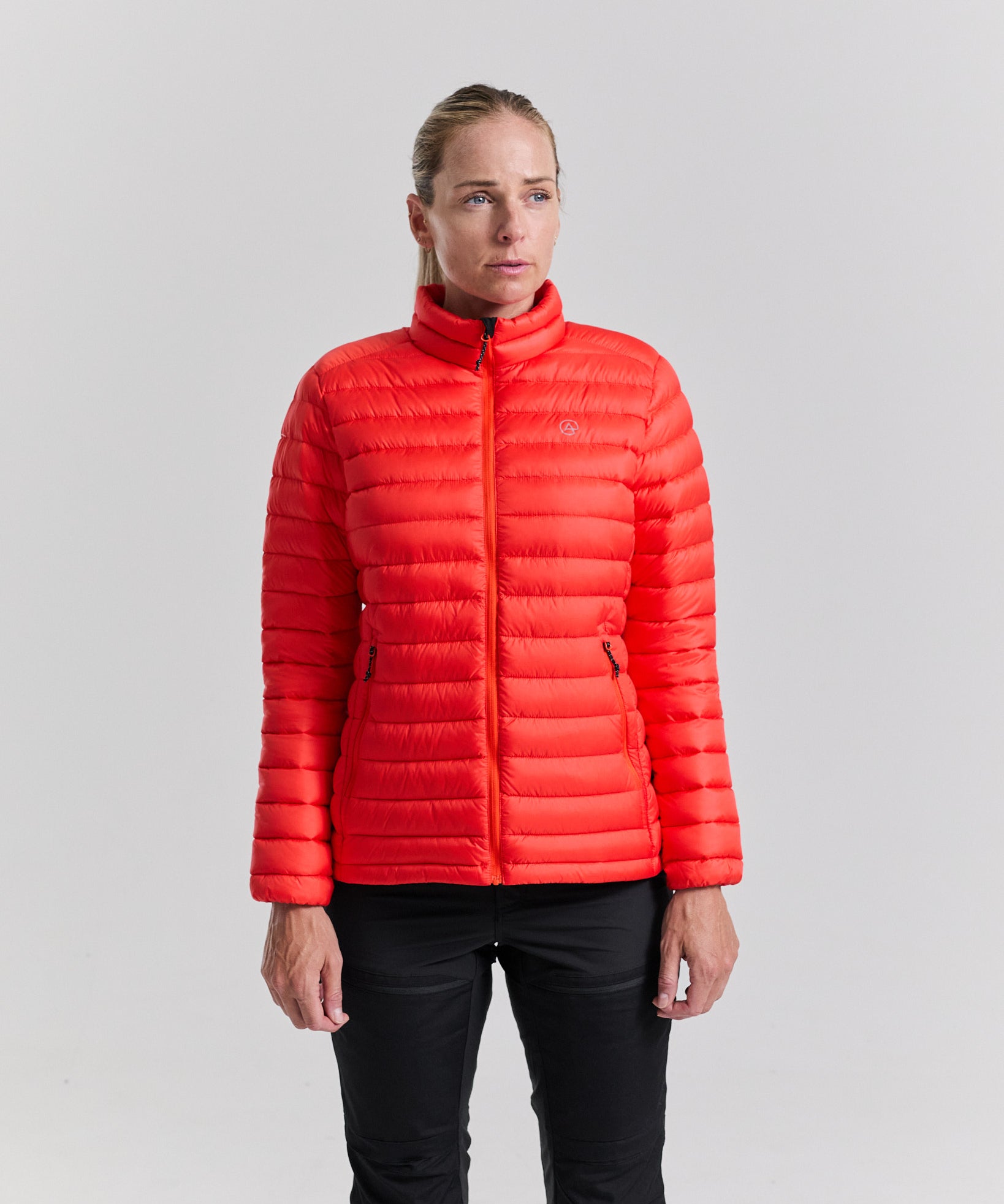 Camino Down Jacket Women - Red Sunset