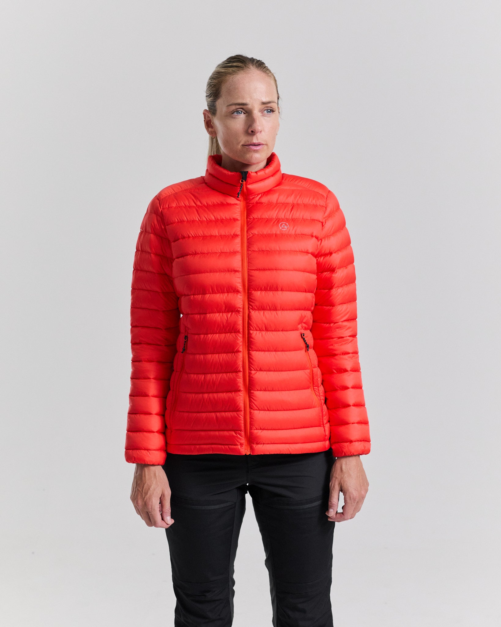 Camino Down Jacket Women - Red Sunset