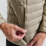 Camino Down Jacket Women - Nomad Sand