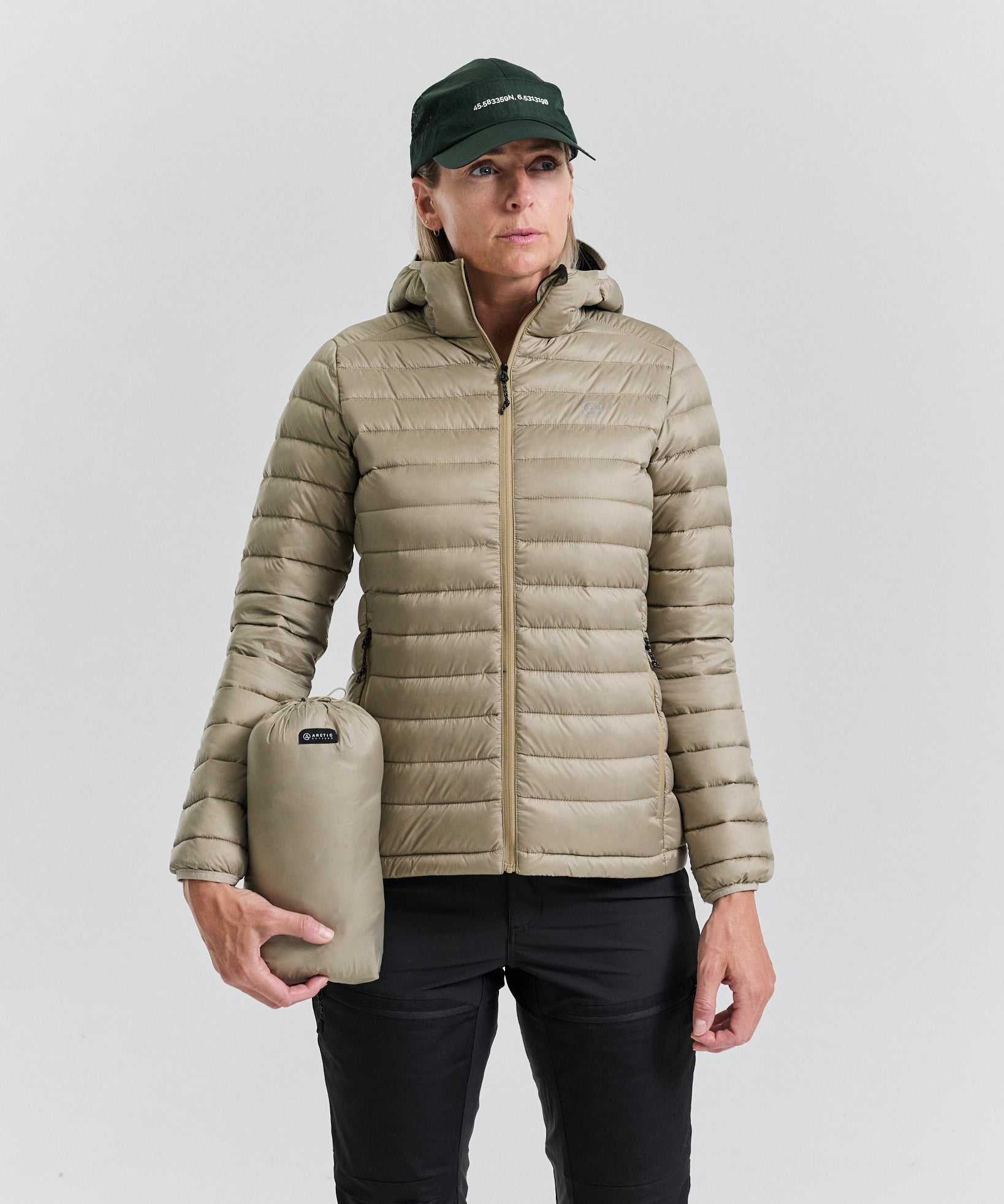 Lapland Down Jacket Women - Nomad Sand