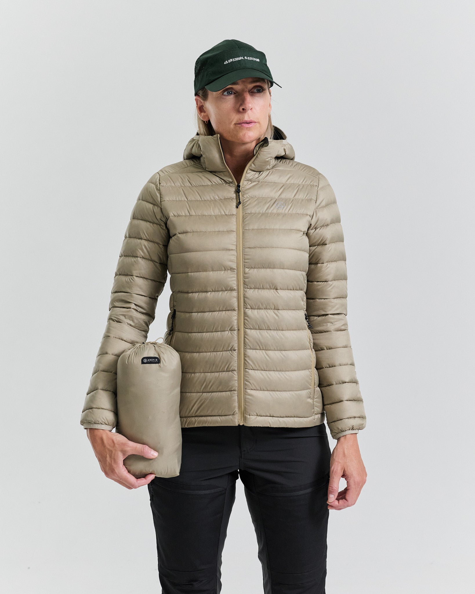Lapland Down Jacket Women - Nomad Sand