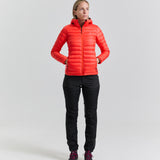 Lapland Down Jacket Women - Red Sunset