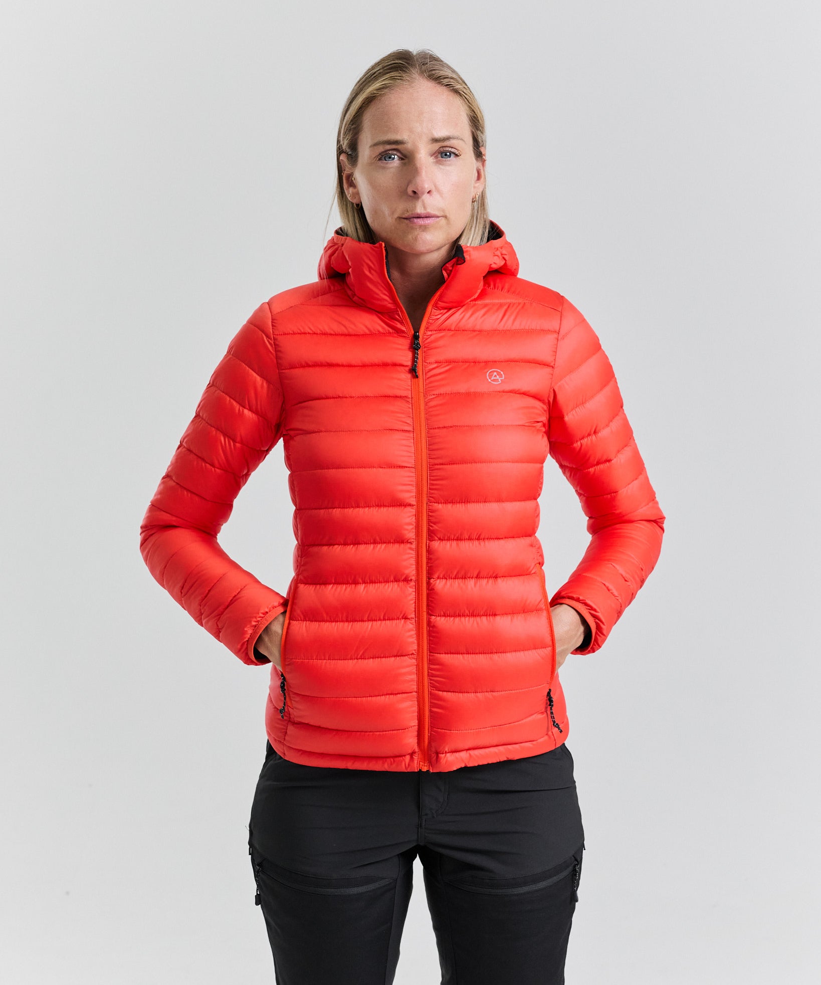 Lapland Down Jacket Women - Red Sunset