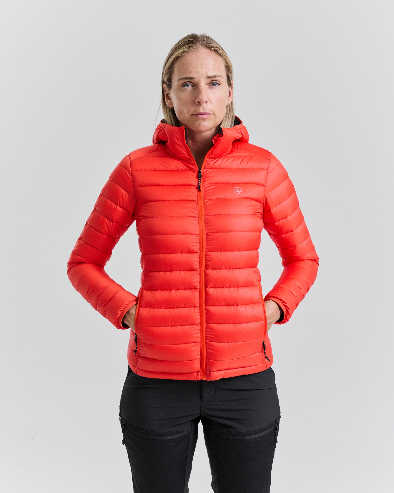 Lapland Down Jacket Women - Red Sunset