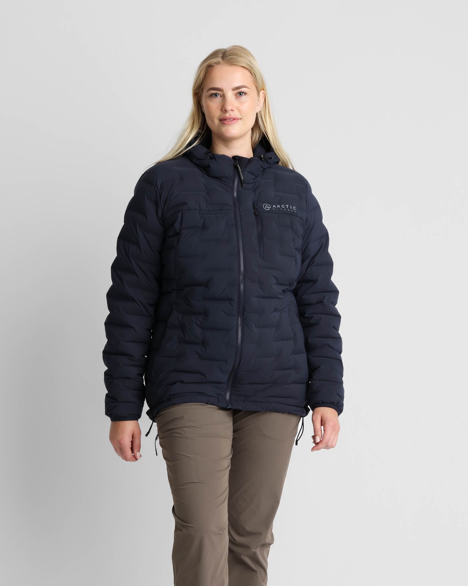 Vadehavet Dunjakke 2.0 Dame Blue – Julie, 180 cm, str. XL