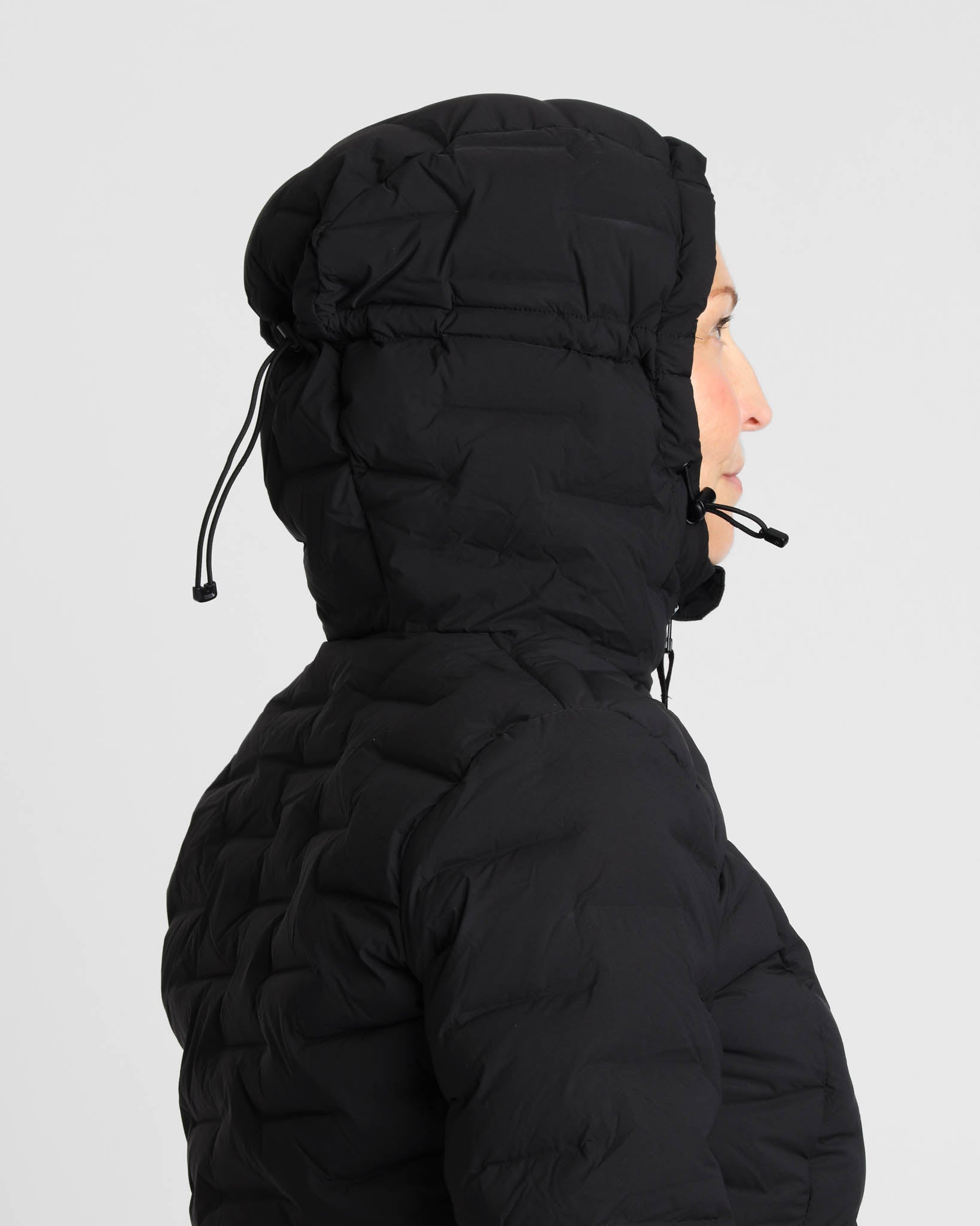 Vadehavet Dunjakke 2.0 Dame Black – Susanne, 180 cm, str. S